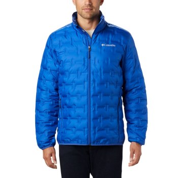 Columbia Delta Ridge Down Big, Chamarras Azules Oscuro Para Hombre | 584079-LBV